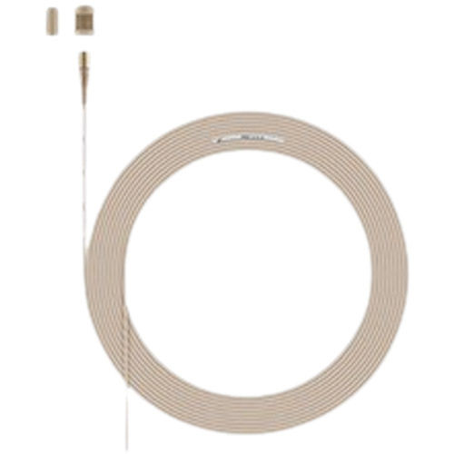 Ultra-miniature omni-directional lavalier, 3.3 mm capsule, reduced sensitivity 5 mV/Pa, ultra-thin c