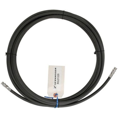 Low-loss RF antenna cable, 25 ft. with BNC connectors, MIL-Spec