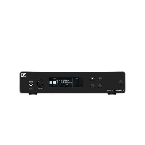 Single half-rack stereo UHF transmitter, rugged metal housing – part of the XS Wireless IEM series