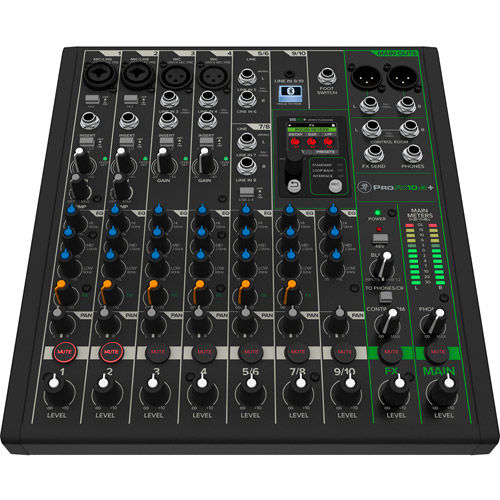10-Channel Analog Mixer with Enhanced FX, USB Recording Modes, and Bluetooth