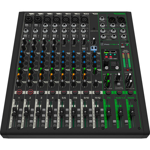 12-Channel Analog Mixer with Enhanced FX, USB Recording Modes, and Bluetooth