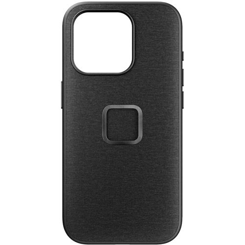 Mobile Everyday Fabric Case iPhone 15 Pro Max v2 - Charcoal