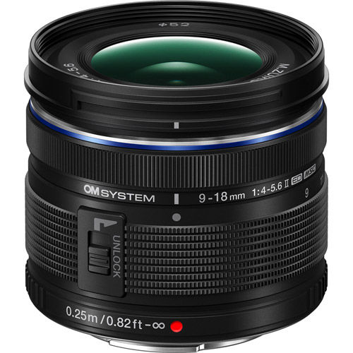 M.Zuiko ED 9-18mm f/4.0-5.6 II Lens