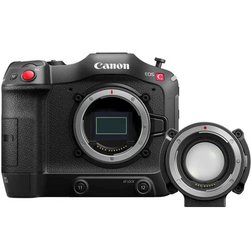 EOS C70 Cinema Camera RFMount,Super35 w/ EF-EOSR 0.71X Mount Adapter for EOS C70 w/ EF lenses(0.71X