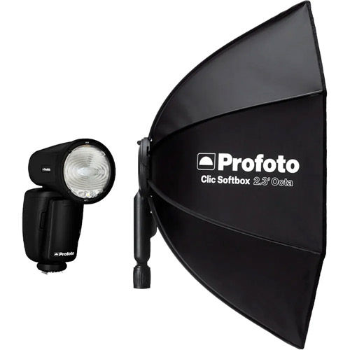 A10 for Sony with Clic Softbox 2.3 Octa