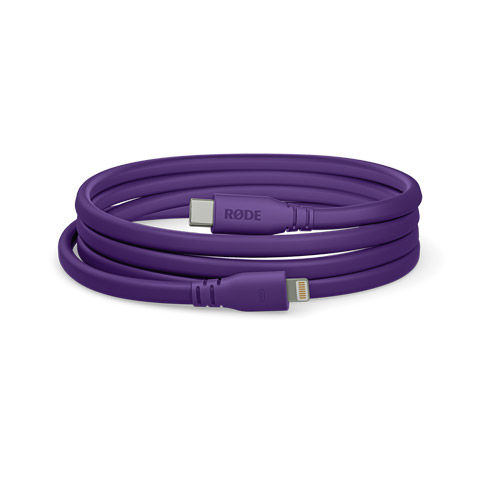 SC19 High-quality, 1.5m-long USB-C to Lightning Cable (Purple)