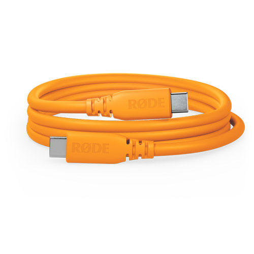 SC27 2m SuperSpeed USB-C to USB-C Cable (Orange)