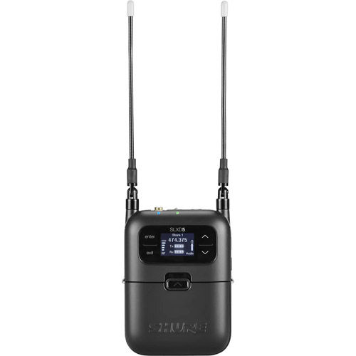 SLXD5 Digital Camera-Mount Wireless Microphone Receiver (G58: 470 to 514 MHz)