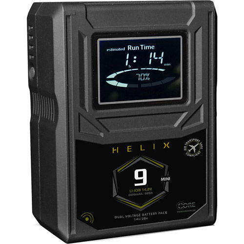 Helix 9 Mini Dual Voltage Lithium Ion G-mount Battery Pack