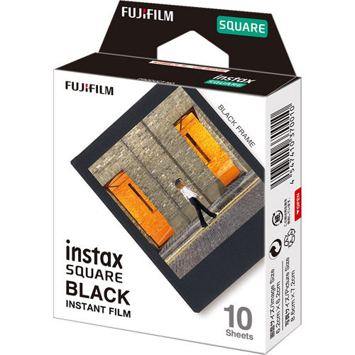 Instax Square Film - Black Border (10 Exposures)