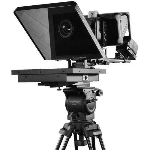 FLEX PLUS 15MM RAIL MOUNT SERIES TELEPROMPTER 12" HIGHBRIGHT 1000 NIT MONITOR MODEL