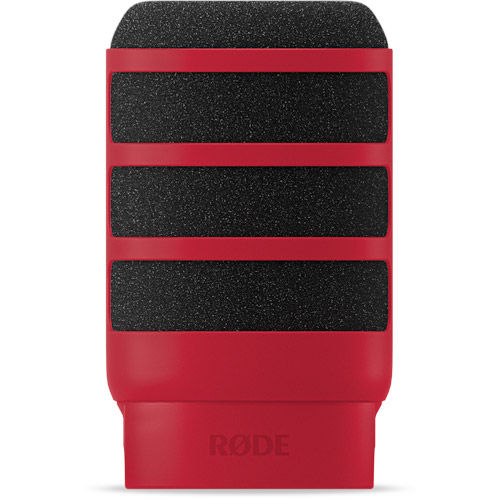WS14 Pop filter for PodMic or PodMic USB (Red)