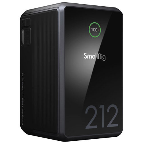 VB212 x Caleb Mini V Mount Battery 4293