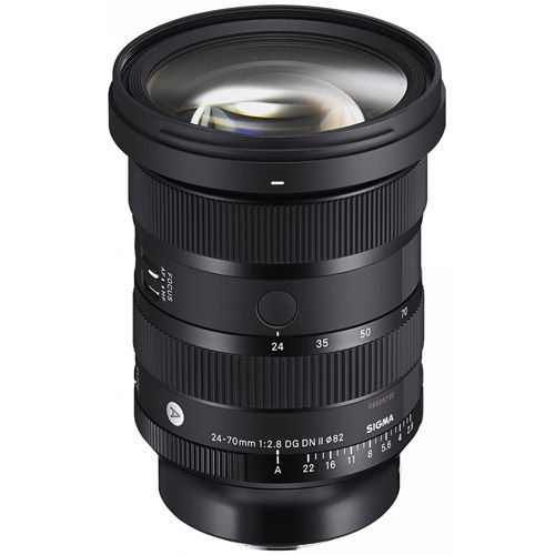 Sigma 24-70mm f/2.8 DG DN II Art Lens for E-Mount A2470DGDNIISE 