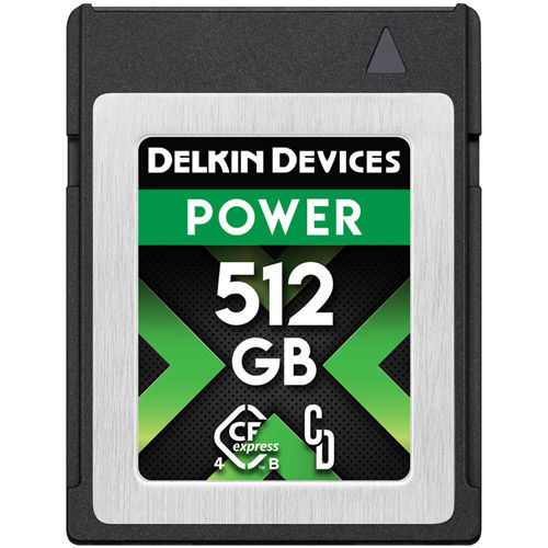 512GB POWER 4.0 CFexpress Type B Memory Card 3650MB/s read & 3240MB/s write speeds