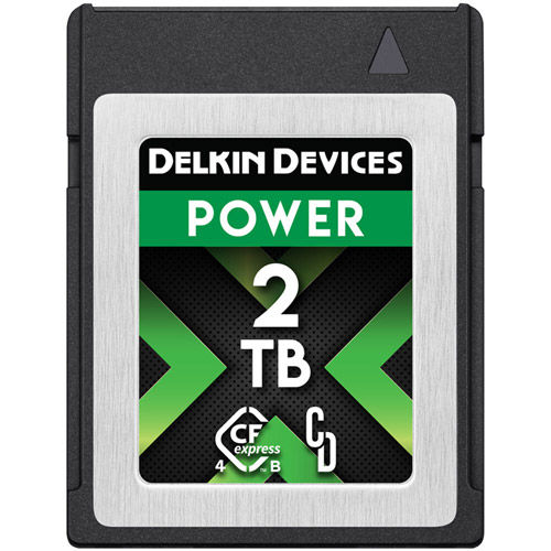 2TB POWER 4.0 CFexpress Type B Memory Card 3530MB/s read & 3210MB/s write speeds