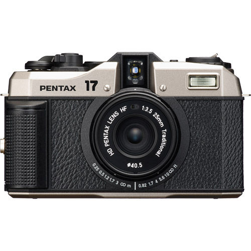 PENTAX 17 DARK SILVER, Half-Frame Film Camera