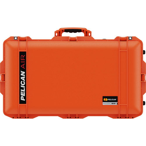 1615Air Wheeled Hard Case with Foam - Orange