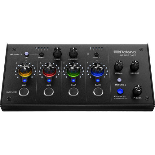 BRIDGECAST Dual Bus Audio Mixer