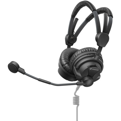 HMD 26 Dual-Ear On-Ear Broadcast Headset with Dynamic Microphone (No Cable)