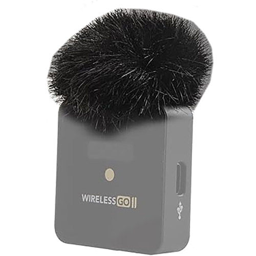 Noise Reducing Windshield Microphone Furry Windscreen Protections Sleeve for Wireless GOII