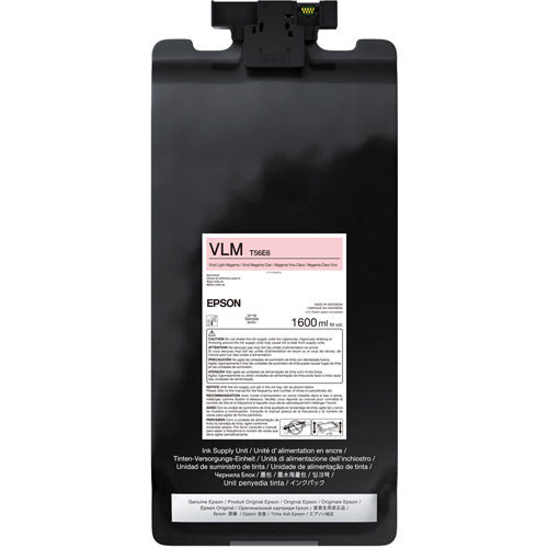 T56E620 UltraChrome PRO12 Vivid Light Magenta Ink Bag, 1.6L for P20570