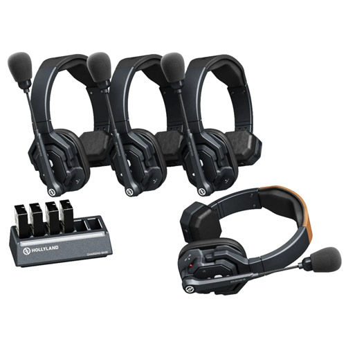 Solidcom SE - 4S 4-Person Noise Cancelling Headset Intercom System （Global Version）