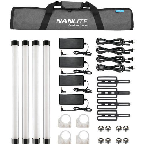 Pavotube II 15XR Tube Light - 4 Light Kit