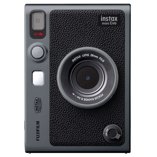 Instax Mini EVO Camera, Dark Silver 90th Anniversary Bundle