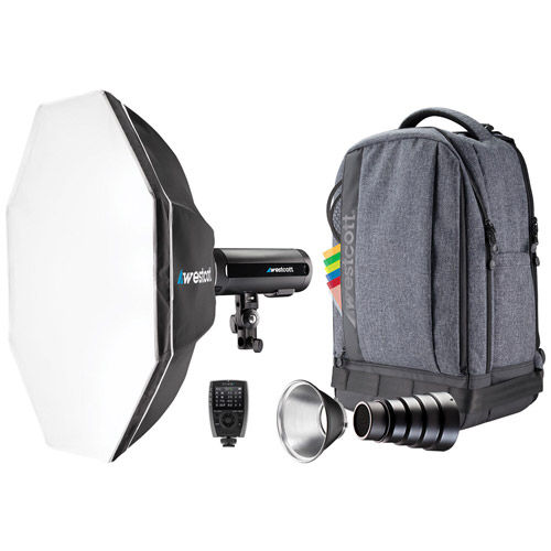 FJ200 Strobe 1-Light Backpack Kit w/FJ-X3m Universal Wireless Trigger for Sony Cameras