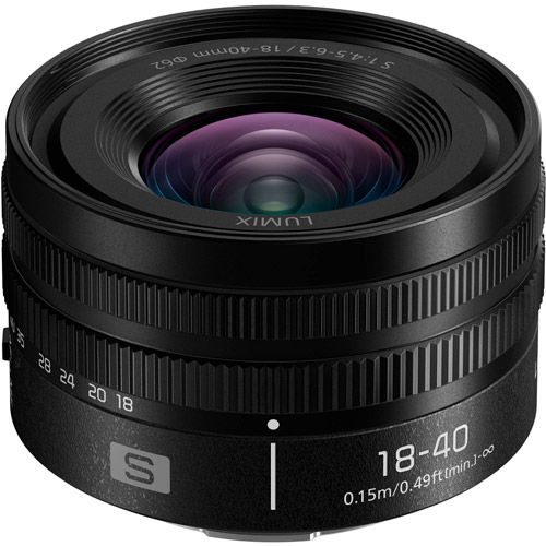 Lumix S 18-40mm f/4.5-6.3 L-Mount Lens