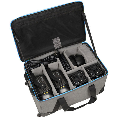 Forza 300B II 2-Light Kit LED Spot Light with Trolley Case