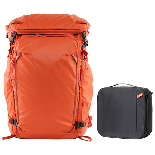 OnePro Flex Backpack 40L (Sunset Orange) +Camera Insert M