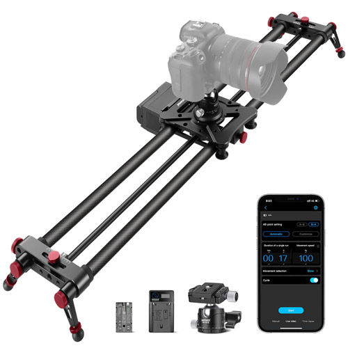 ER1-100 Motorized Carbon Fiber Camera Slider