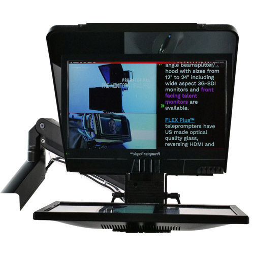 Desktop Free Fly Single-Arm Teleprompter (24")