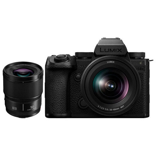 Lumix DC-S5IIx Mirrorless 2-Lens Kit (20-60mm & 50mm)