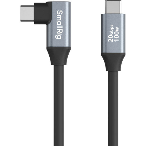 USB-C (Straight) to USB-C (Angled) Data Cable (35cm / 13.8in) 4790