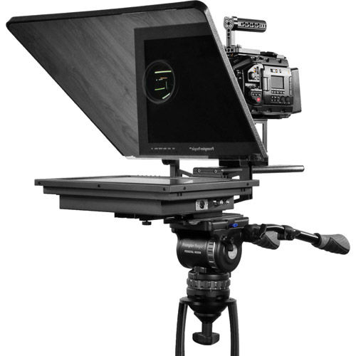 ProLine Plus 15" Pro 400 NIT HDMI 3G-SDI Teleprompter w/Studio Trapezoidal 65/35 Optical