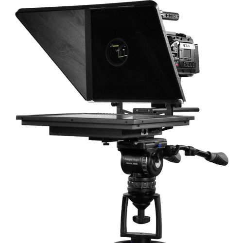 ProLine Plus 19" Pro 400 NIT HDMI 3G-SDI Teleprompter w/Studio Trapezoidal 65/35 Optical