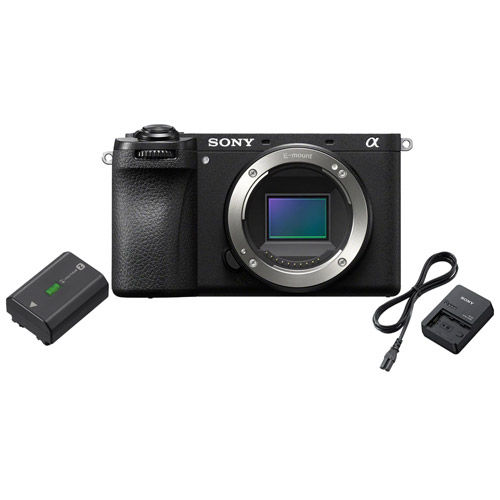 Alpha A6700 Mirrorless Body w/ NPFZ100 Battery & BCQZ1 Battery Charger