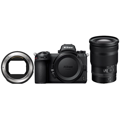 Z7II Mirrorless Body w/ NIKKOR Z 24-120mm f/4.0 S Lens and NIKKOR FTZ ll Mount Adapter