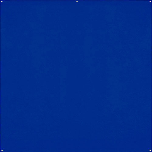 Wrinkle-Resistant Backdrop - Royal Blue/Chroma-Key Blue (8'x8')