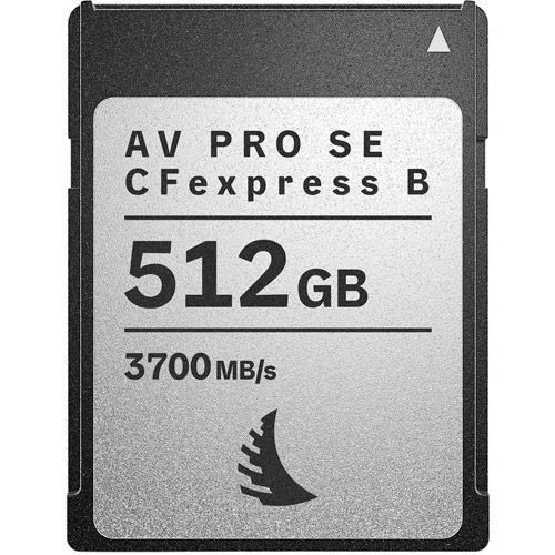 AV PRO SE 512GB CFexpress v4 Type B Card, 3700MB/s read & 1100MB/s write speeds