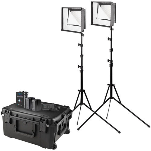 Flex Cine Bi-Colour LED 2-Light Travel Kit (1' x1'