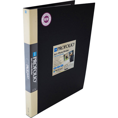 13" x 19" Art+Photo Multi-Ring Binder Includes 20 Pockets (40 Page Views)
