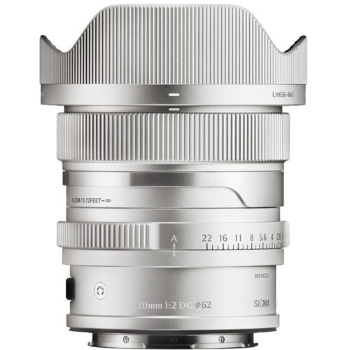 20mm f/2.0 DG Contemporary Lens for L Mount (Silver)