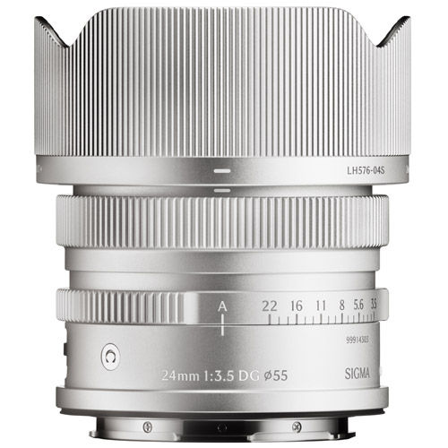 24mm f/3.5 DG Contemporary Lens for L Mount (Silver)