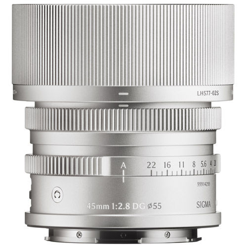 45mm f/2.8 DG Contemporary Lens for L Mount (Silver)