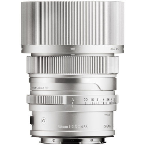 50mm f/2.0 DG Contemporary Lens for L Mount (Silver)