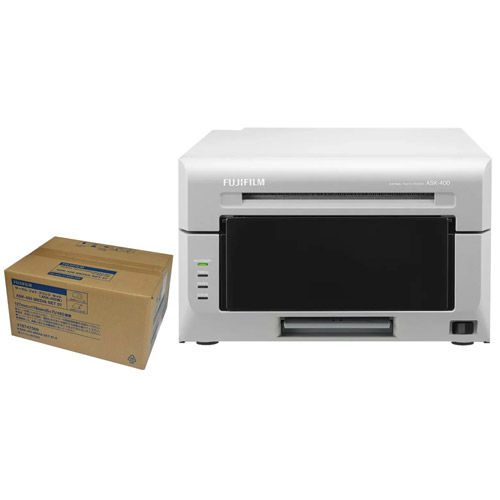 ASK400 Colour Dye Sub Photo Printer w/ Ask400 5x7 Media (460 Prints)